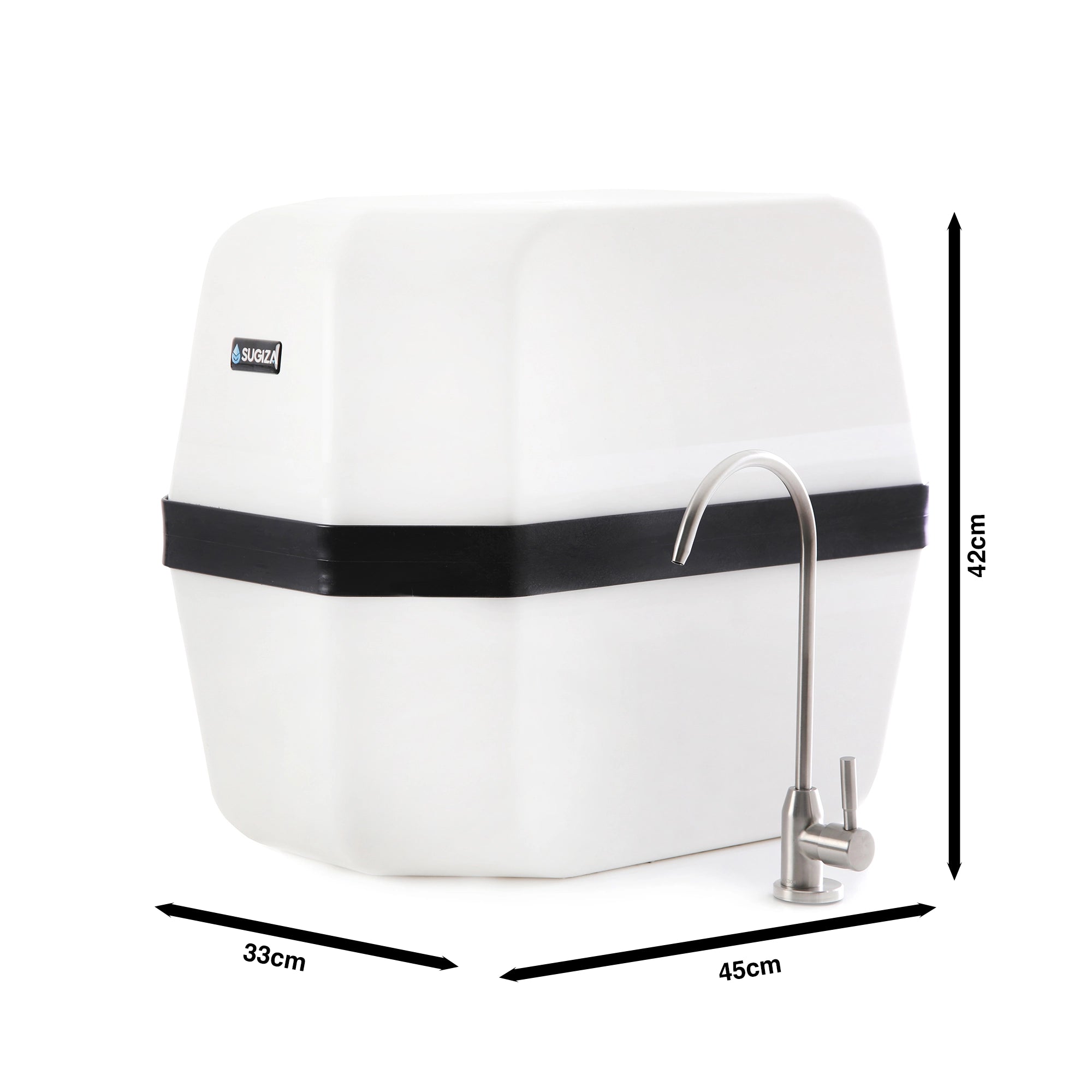 Sugiza PureMax Su Arıtma Cihazı Ölçüleri